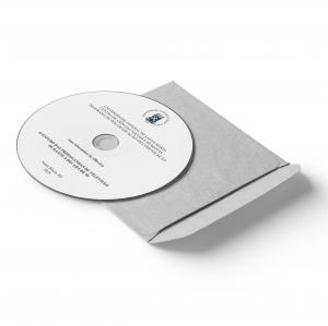 Adesivo Papel | Bolacha para CD Papel Adesivo Impresso 11,5x11,5 Colorido  Corte Especial 