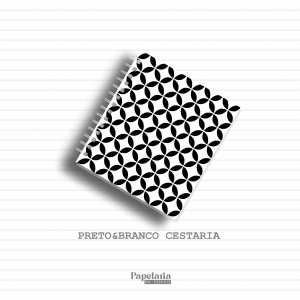 Cadernos - Preto&Branco Cestaria