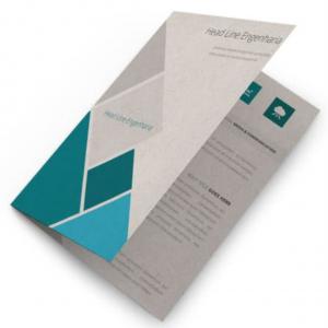 Folder | Folheto - Ecológico Papel Reciclato 75g 7 x 10cm 4x0 - SOMENTE FRENTE - COLORIDO   
