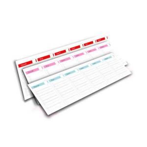 Planner Semanal | Imobiliária Papel sulfite 90g 36cm  x 9cm Colorido  Cola superior Produto disponível apenas no site